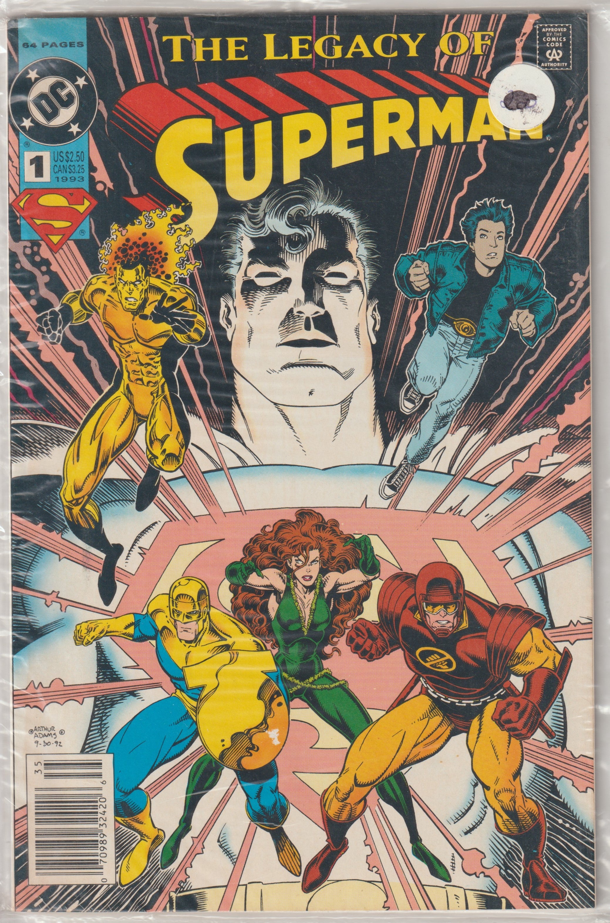 The Legacy of Superman #1 (1993) | Odin's Place