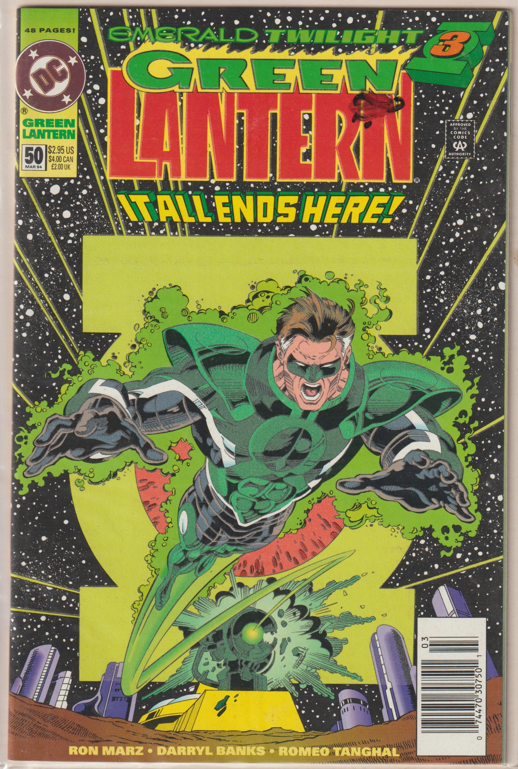 Green Lantern (1990 3rd Series DC) #50 | Odin's Place