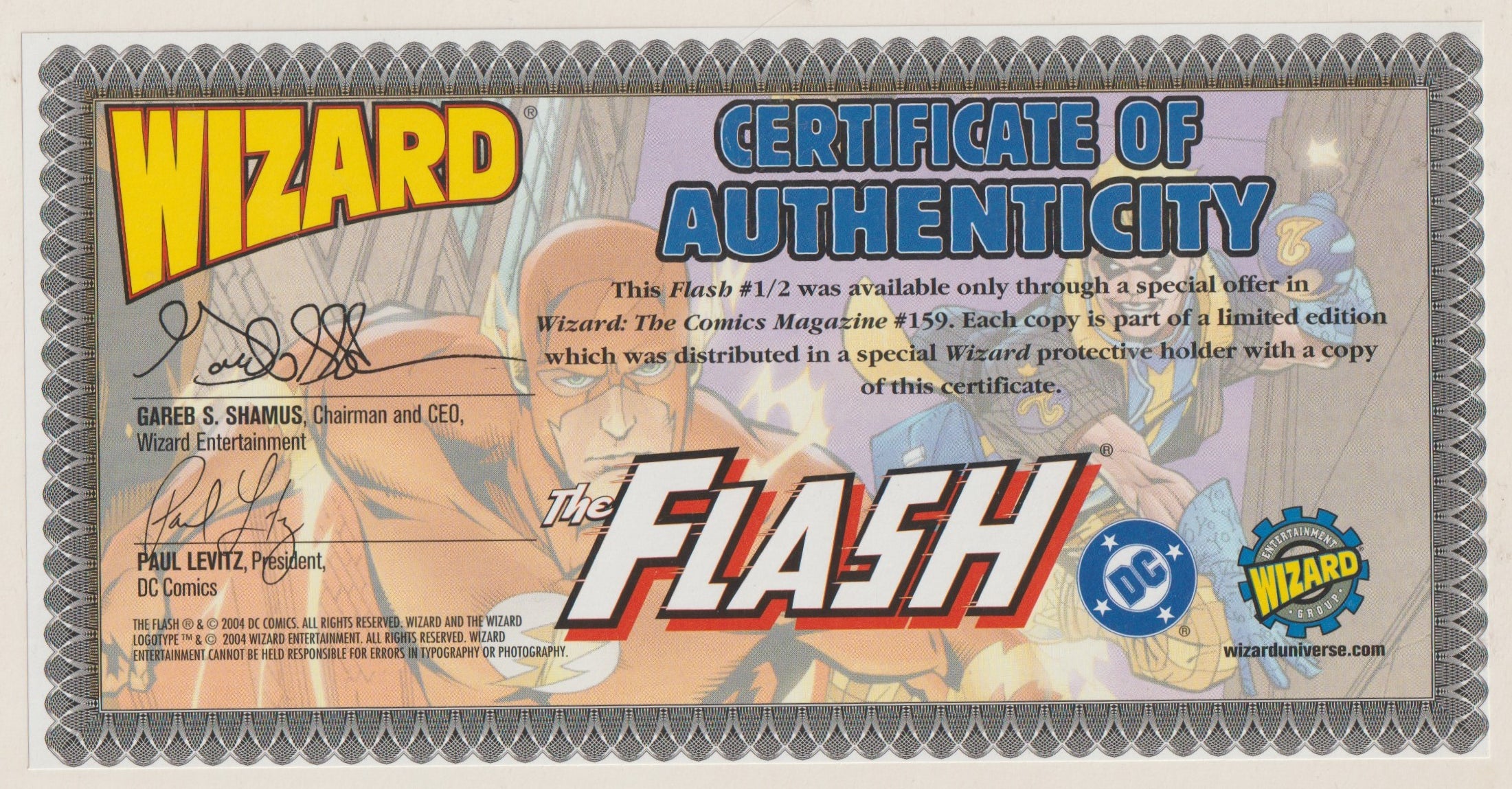 Flash (2004) Wizard 1/2 #1 | Odin's Place