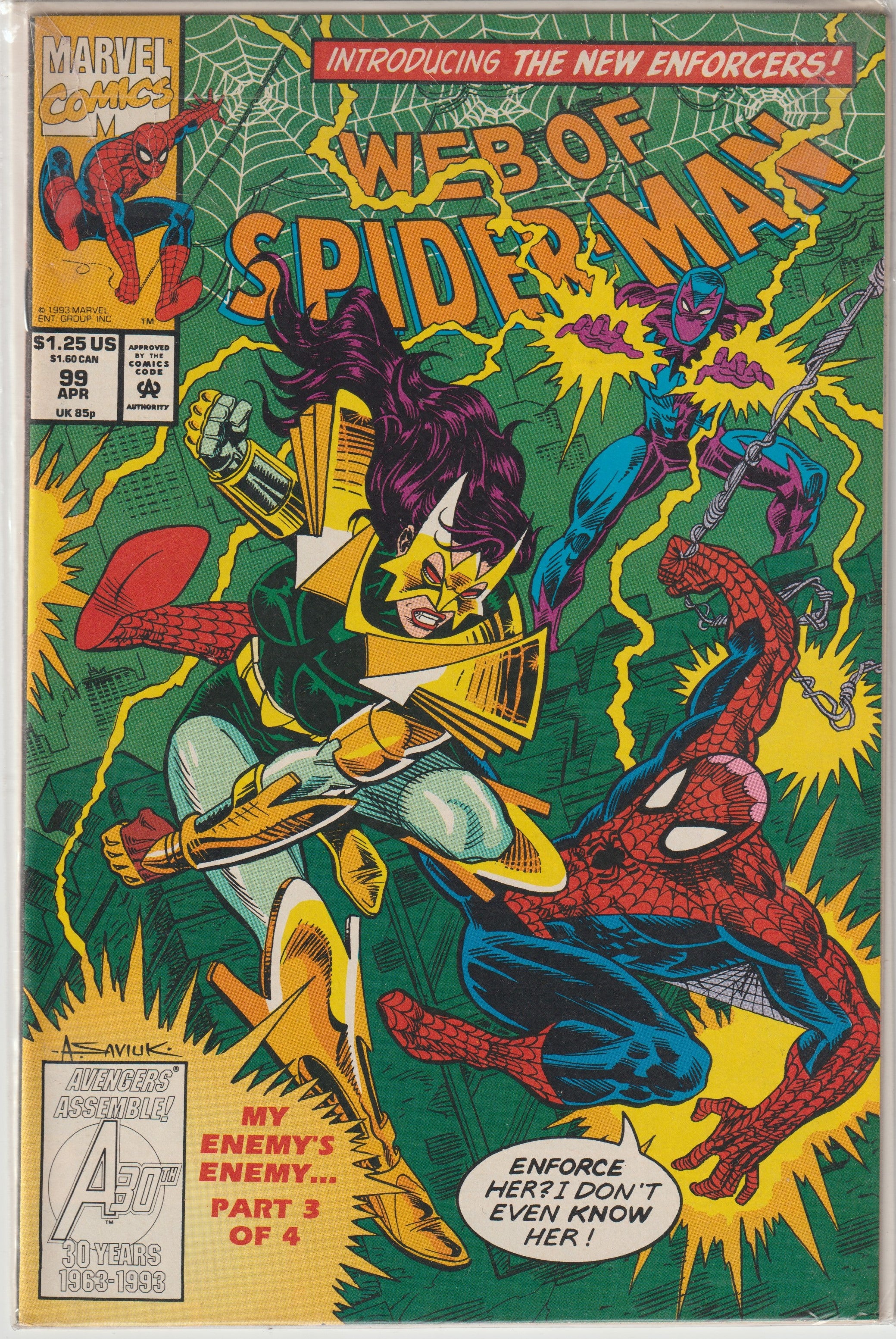 Web of Spider-man #99 (1993) | Odin's Place