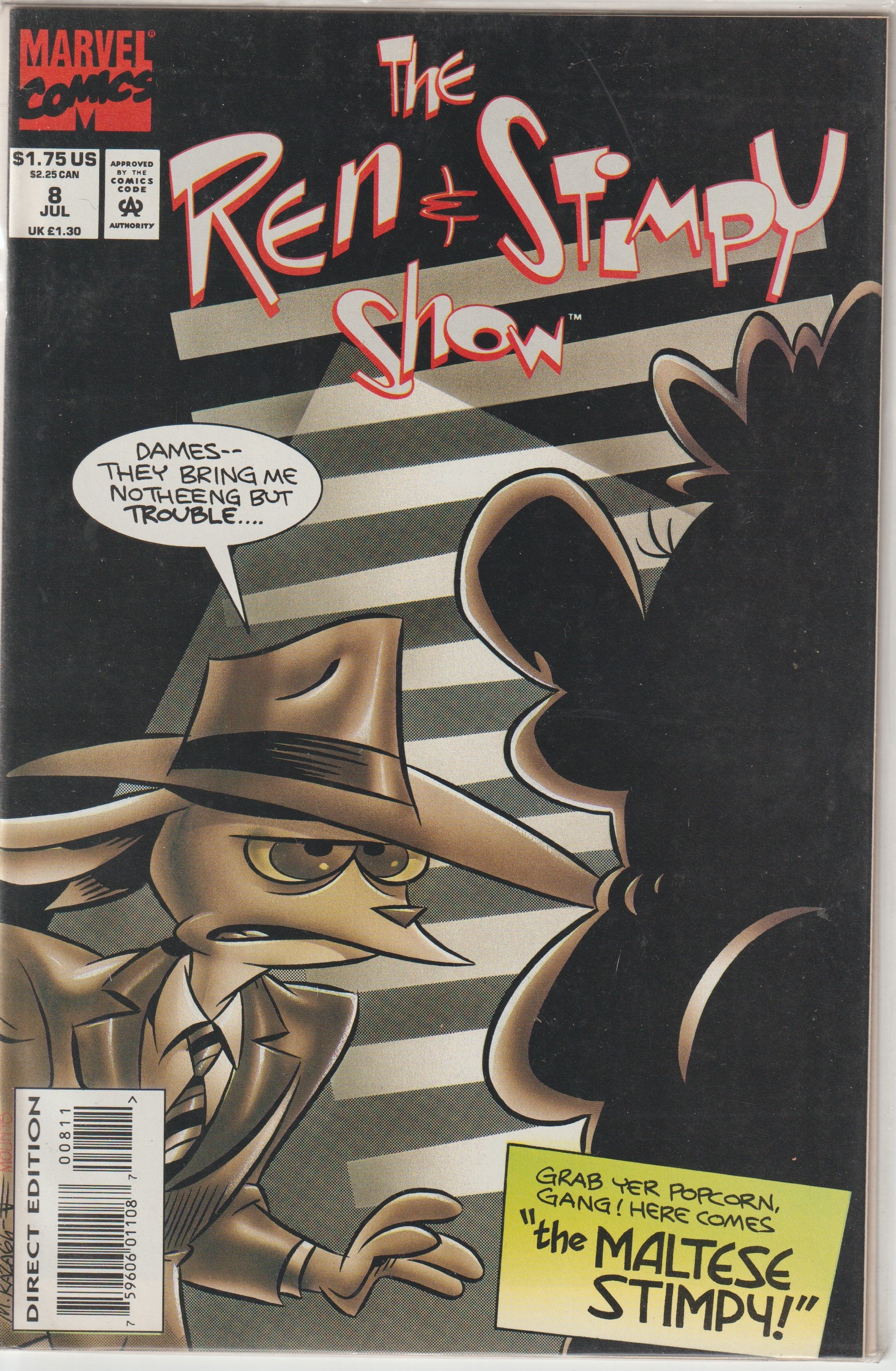 Ren and Stimpy #8 (1992) | Odin's Place