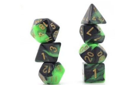 Game Habit Surfer Dafoe Poly 7 Dice Set | Odin's Place