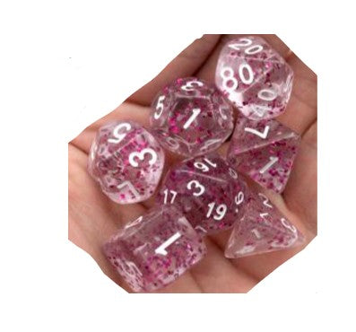 Game Habit RoseSplosion Poly 7 Dice Set | Odin's Place