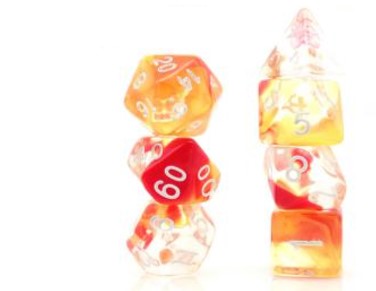 Game Habit Christine, Rock of Ages Poly 7 Dice Set | Odin's Place
