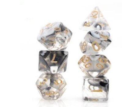 Game Habit Don't Let the Smoke Out Poly 7 Dice Set | Odin's Place