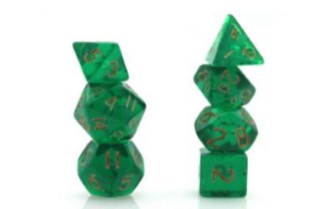 Game Habit Burma-Shave Mini Poly 7 Dice Set | Odin's Place