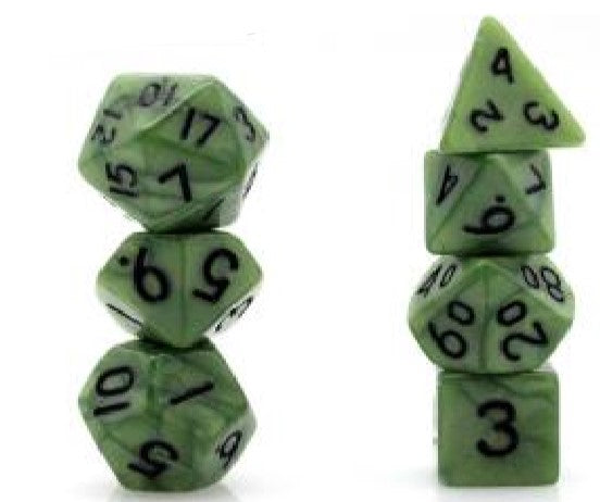 Game Habit Grandma's Refrigerator Mini Poly 7 Dice Set | Odin's Place
