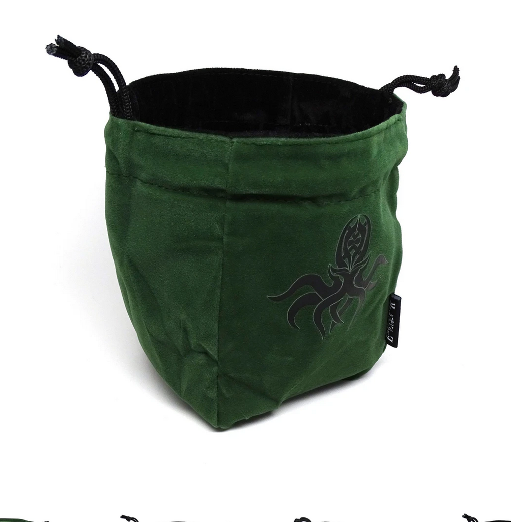 Easy Roller Cthulhu Reversible Microfiber Self-Standing Large Dice Bag | Odin's Place