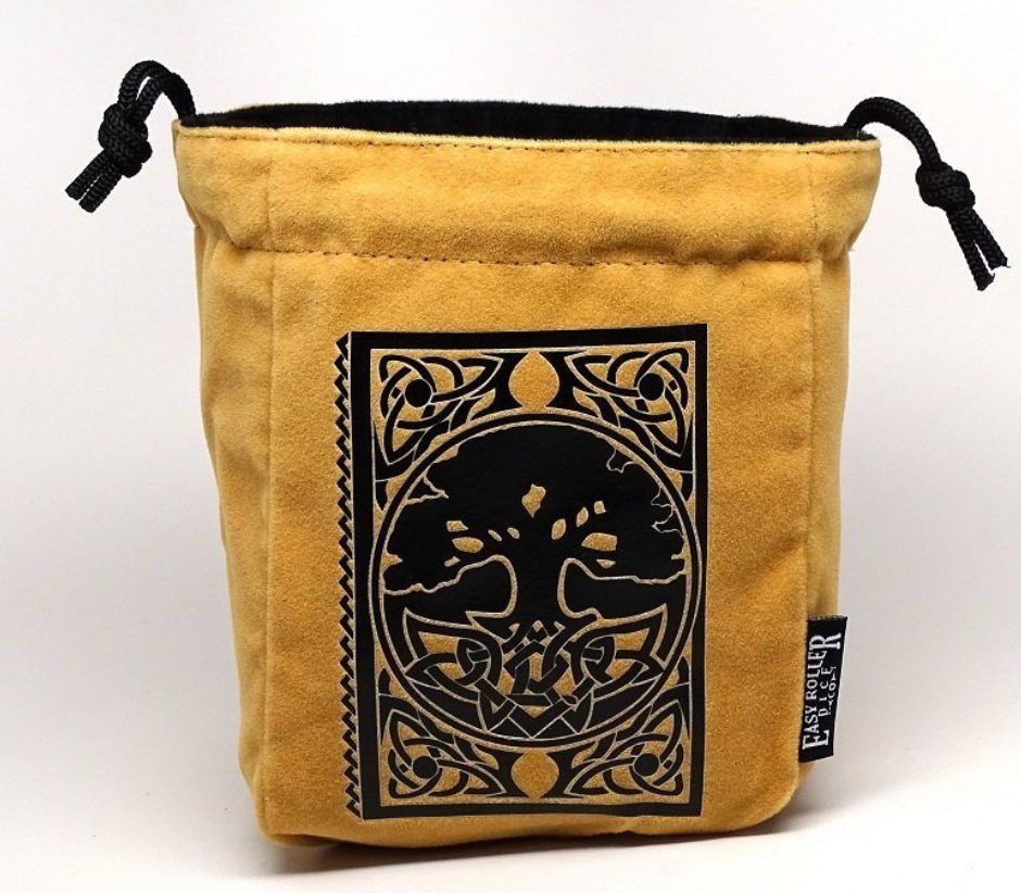 Easy Roller Spell Book Reversible Microfiber Self-Standing Large Dice Bag | Odin's Place