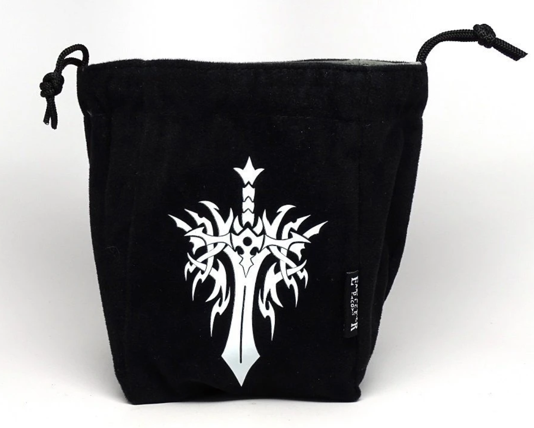 Easy Roller Sword Reversible Microfiber Self-Standing Large Dice Bag | Odin's Place
