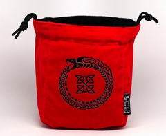 Easy Roller Ouroboros Reversible Microfiber Self-Standing Large Dice Bag | Odin's Place