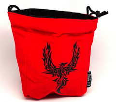Easy Roller Phoenix Reversible Microfiber Self-Standing Large Dice Bag | Odin's Place