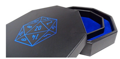 Easy Roller D20 Design Dice Tray With Dice Staging Area and Lid | Odin's Place