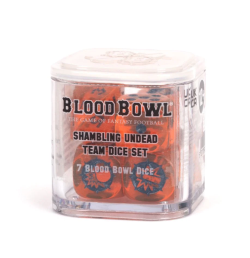 Blood Bowl: Shambling Undead Dice Set | Odin's Place