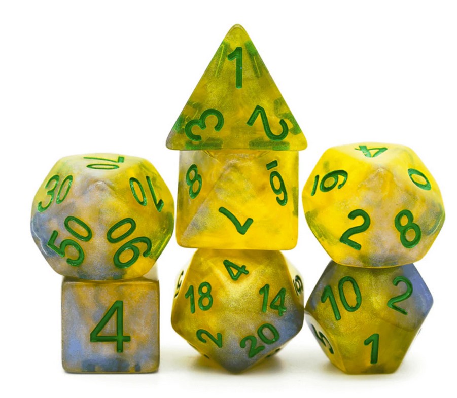 Foam Brain Starlight RPG Dice Set | Odin's Place