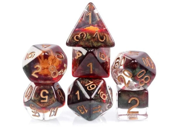 Foam Brain Dragon Mask RPG Dice Set | Odin's Place
