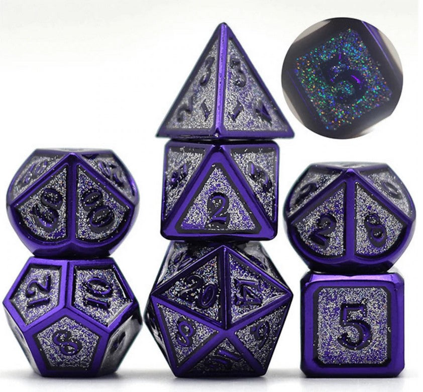Foam Brain Grape Jelly RPG Dice Set | Odin's Place