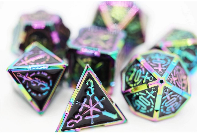 Foam Brain Sword of Europa RPG Dice Set | Odin's Place