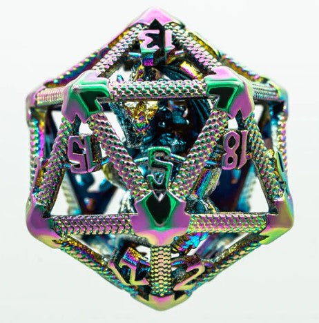 Foam Brain Hollow Dragon D20 - Mystic | Odin's Place