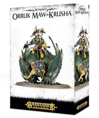 Warhammer Age of Sigmar: Orruk Warclans Gordrakk Fist of Gork/Megaboss on Maw-Krusha | Odin's Place
