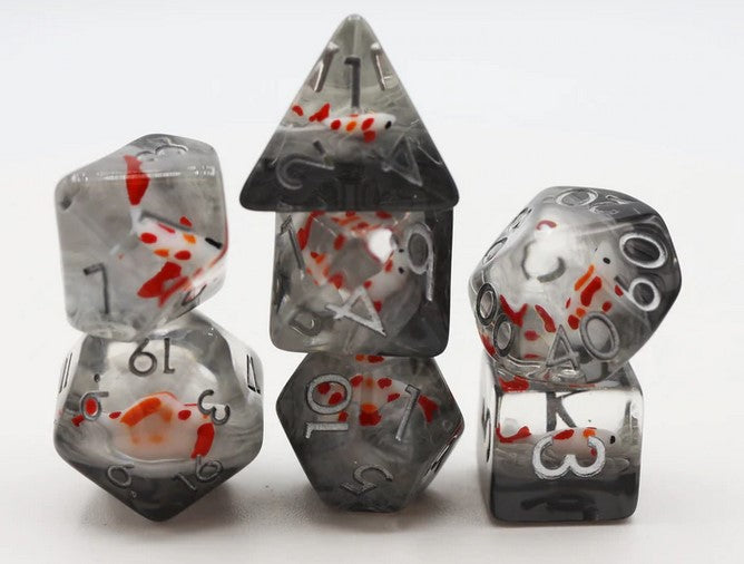 Foam Brain Misty Water Koi Poly 7 Dice Set | Odin's Place