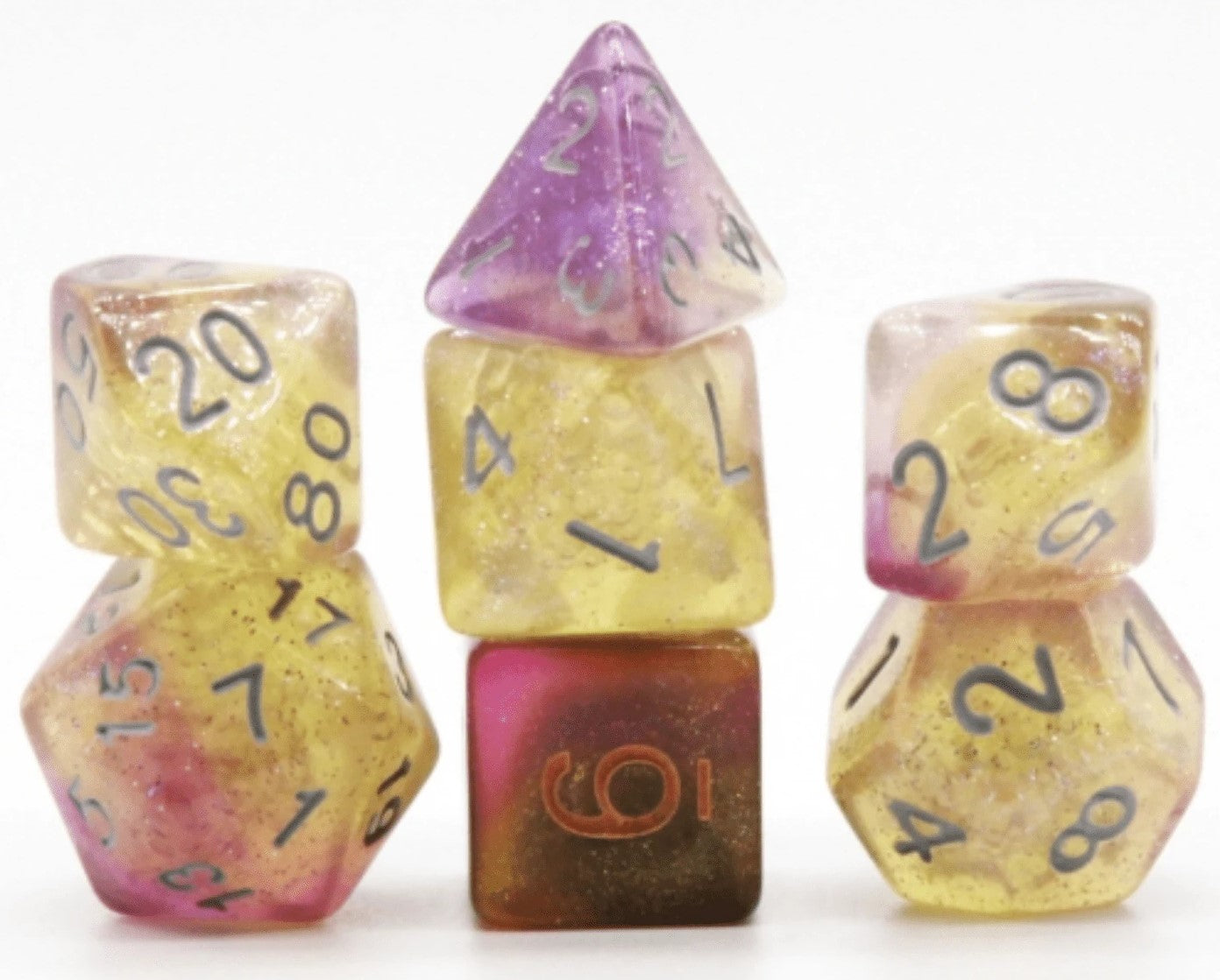 Foam Brain Dreamy Galaxy Nebula 7 Dice Set | Odin's Place