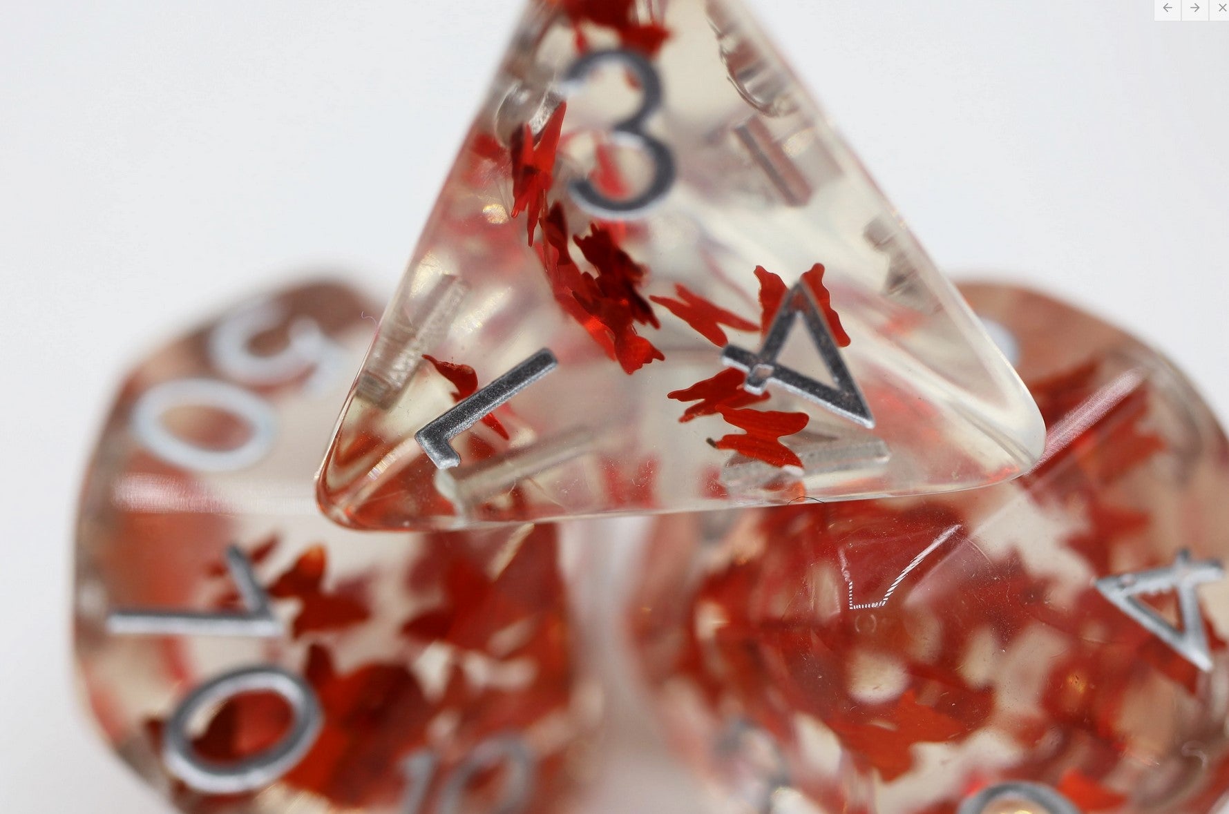 Foam Brain Butterfly Kiss 7 Dice Set | Odin's Place