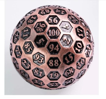 Foam Brain Inscribed 45mm Metal D100 - Copper | Odin's Place