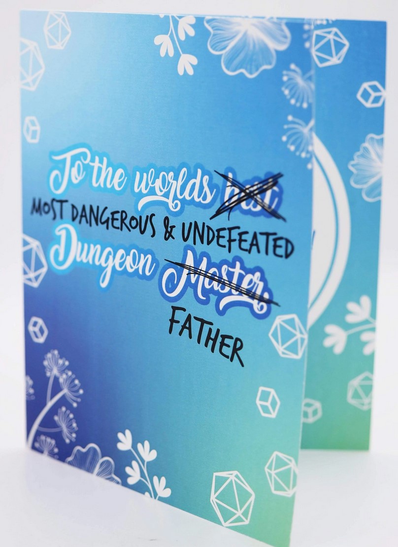 Foam Brain Father's Day Dungeon Cards | Odin's Place