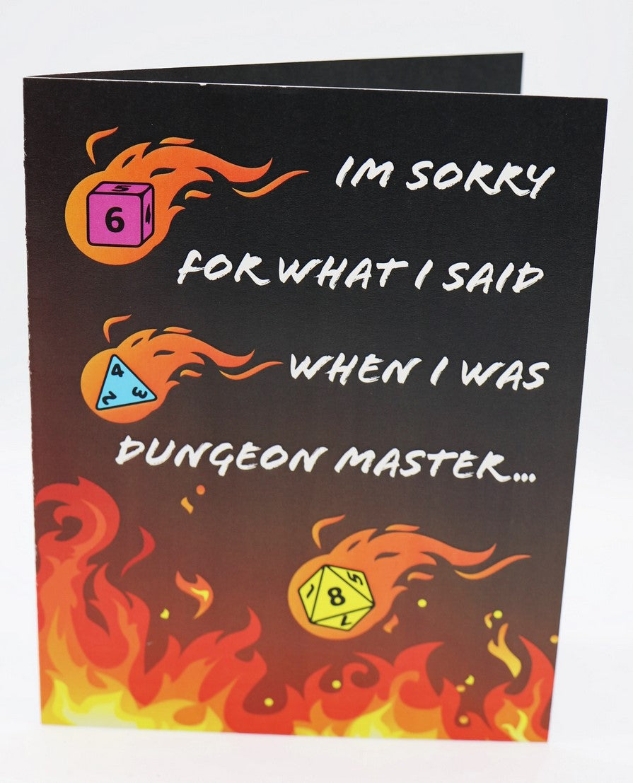 Foam Brain Please Stop Casting Fireball Birthday Card | Odin's Place