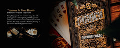 Theroy 11 Piracy Gold Foil Playing Cards | Odin's Place