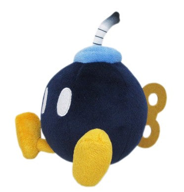 Super Mario Bob Omb 6" Plush | Odin's Place