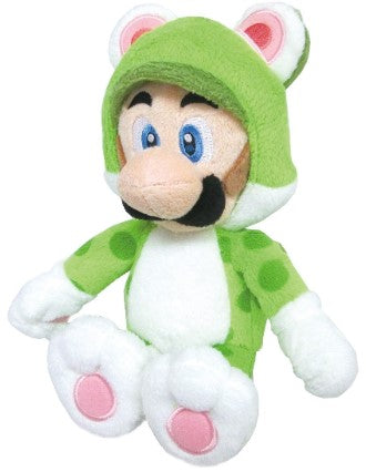 DO NOT USE - Super Mario Cat Luigi 10" Plush | Odin's Place