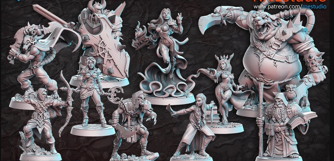 Dragon's Lair Printed Mini: A Light in the Dark Set | Odin's Place