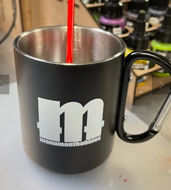 Monument Hobbies Paint Cup: M Logo | Odin's Place