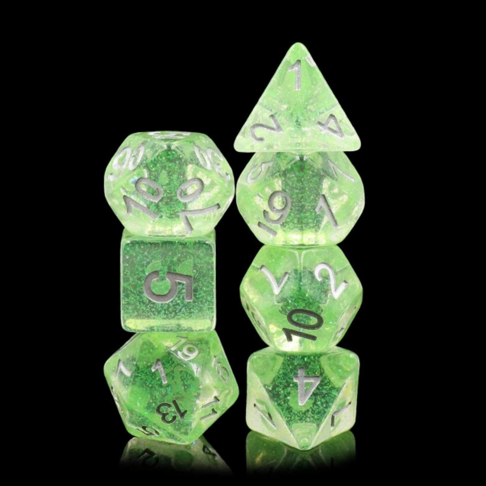 Foam Brain Wind of Spring RPG Dice Set | Odin's Place