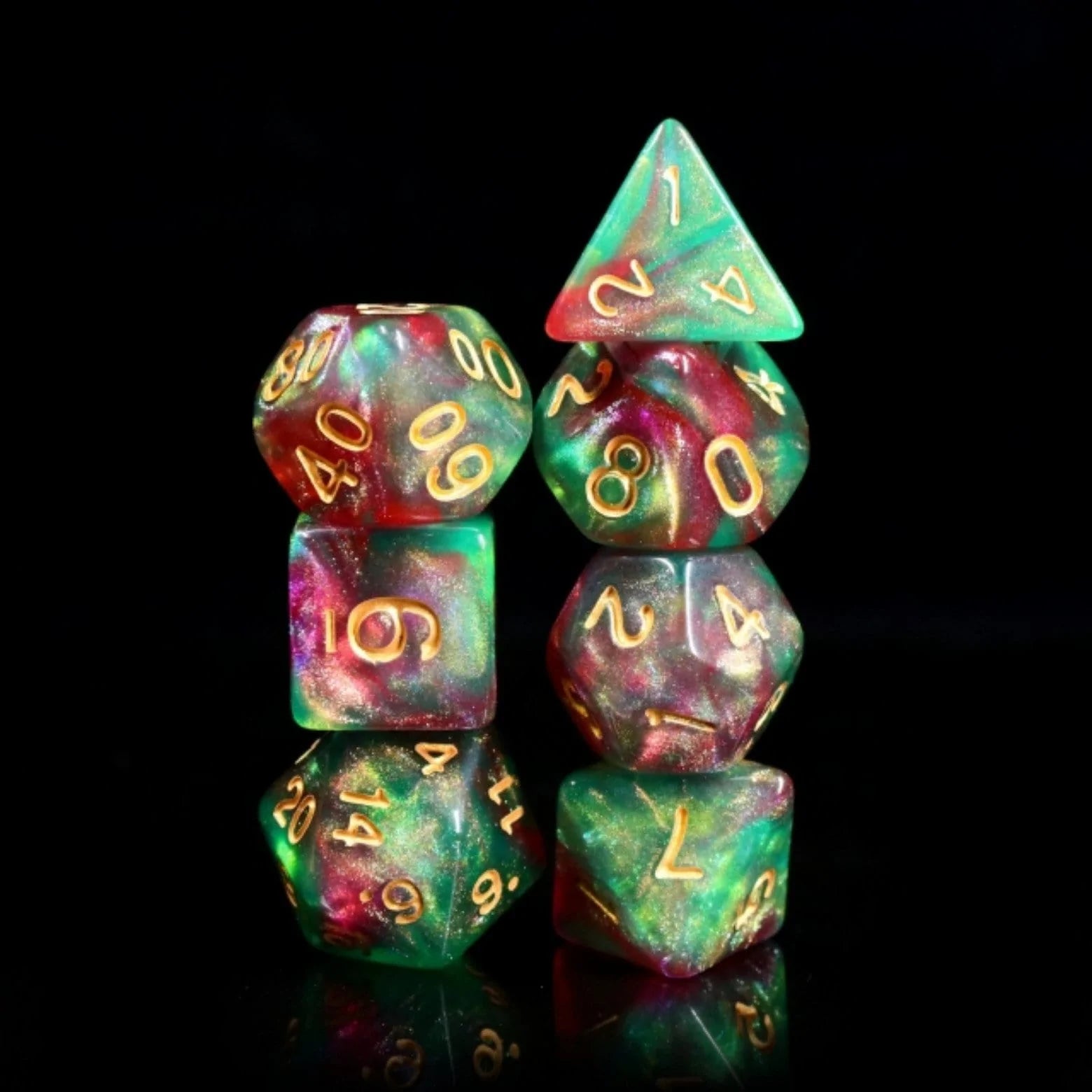 Foam Brain Elf's Dream Poly 7 Dice Set | Odin's Place