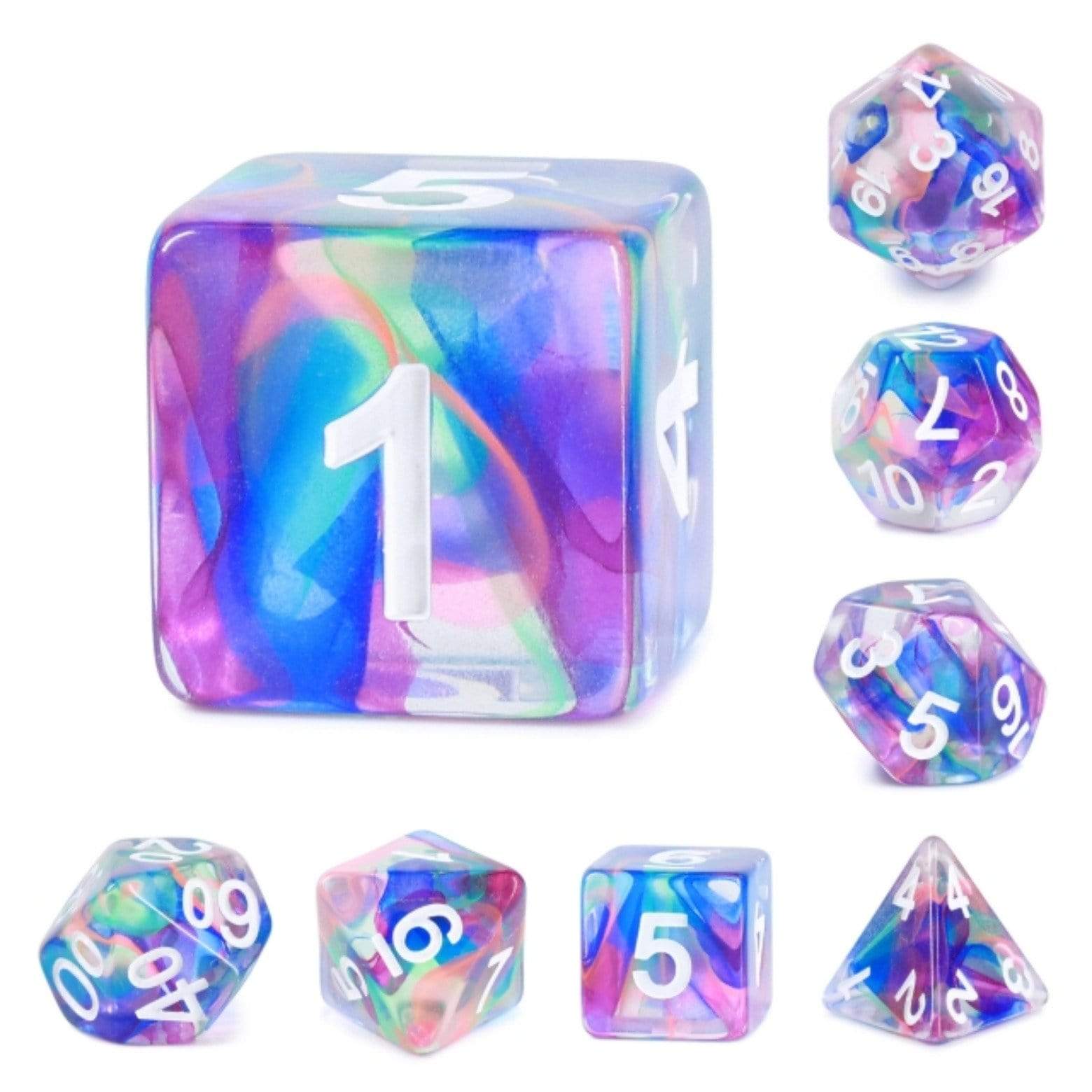 Foam Brain Fairy Tail's Ribbon RPG Dice Set | Odin's Place