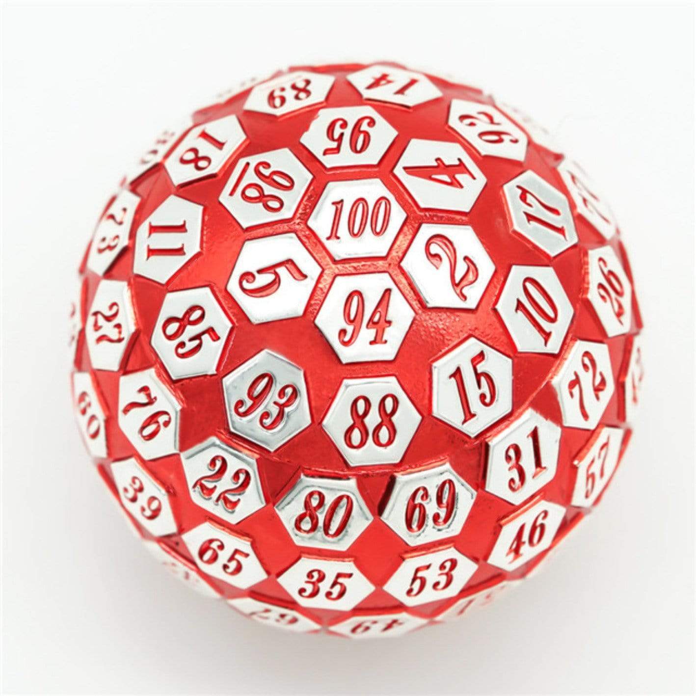 Foam Brain 45mm Metal D100 - Red and Silver | Odin's Place