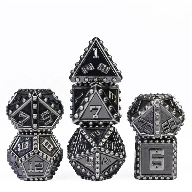 Foam Brain Silver Brigantine Armor Poly 7 Metal Set | Odin's Place