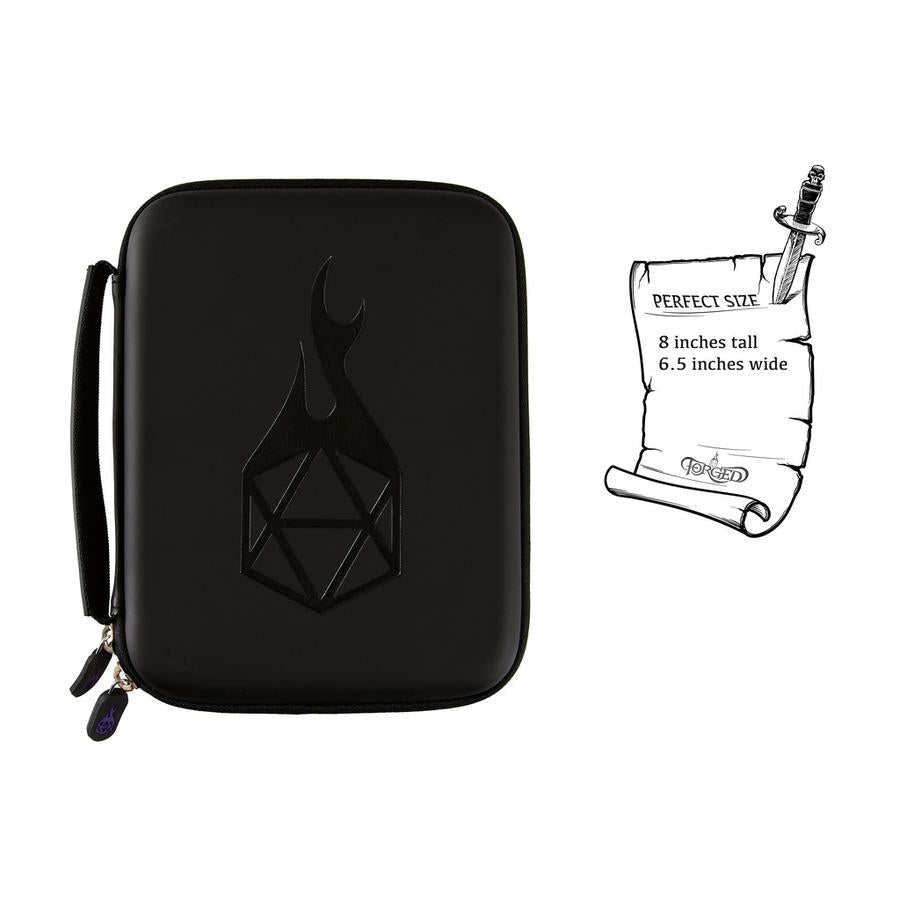 Forged Gaming Zip-Close Dice Box, Tray, and Storage Case | Odin's Place