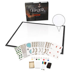 Forged Gaming Deluxe Skirmish Edition 26" x 22" Dry Erase Battle Board White | Odin's Place