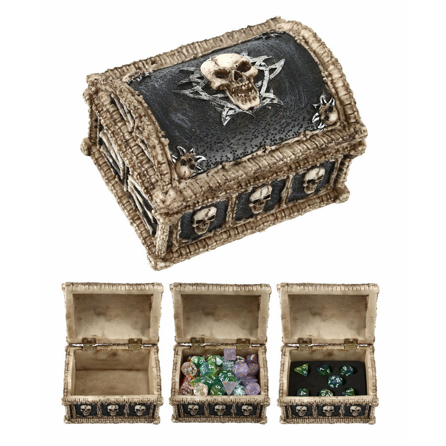 Forged Gaming Deluxe Skull and Bones Dice Box | Odin's Place
