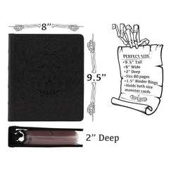 Forged Gaming: Curiosities Cache Card Binder Black | Odin's Place