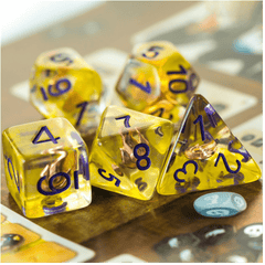 Foam Brain Sorcerer's Flame RPG Dice Set | Odin's Place