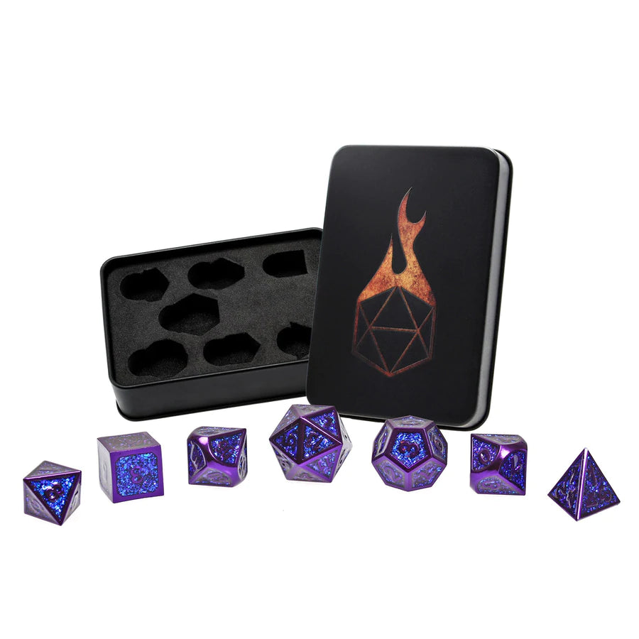 Forged Gaming Sorcerous Essence Poly 7 Metal Dice Set | Odin's Place