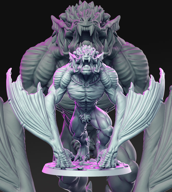 Dragon's Lair Printed Mini: The Night Under the Bloody Moon | Odin's Place