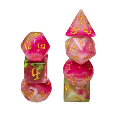 Foam Brain Poly 7 Dice Set: Superbloom | Odin's Place