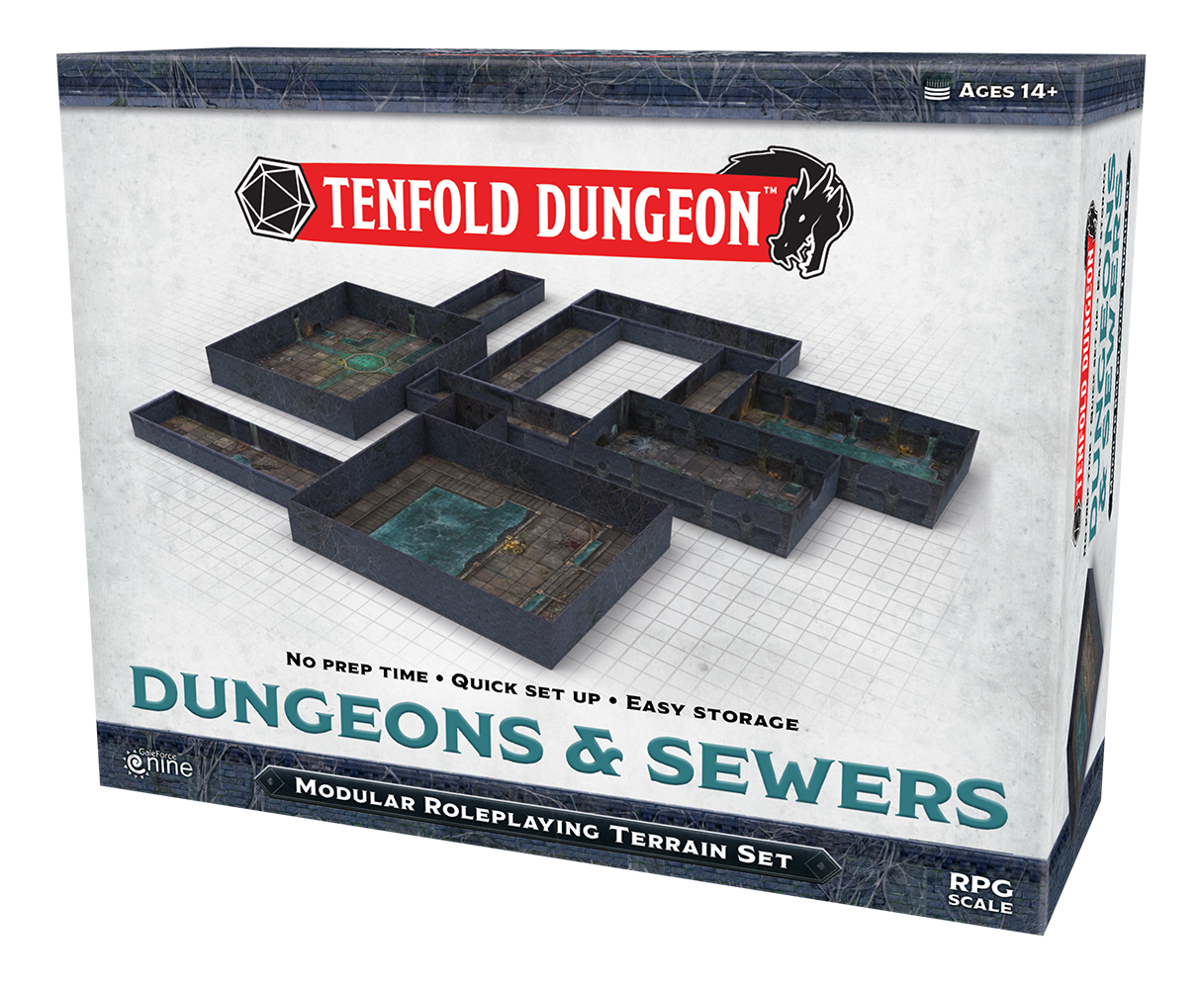Tenfold Dungeon: Dungeon and Sewers (5E) | Odin's Place