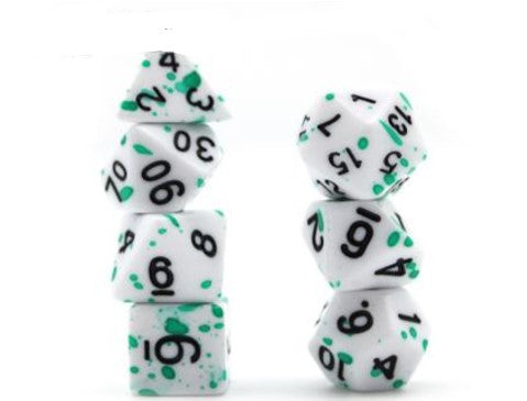 Game Habit Loki Would Approve Poly 7 Dice Set | Odin's Place